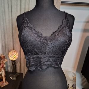 Elegant Black Lace Bralette